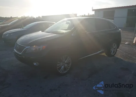 2010 Lexus Rx 450H from USA, damaged, VIN JTJZB1BAXA2003925